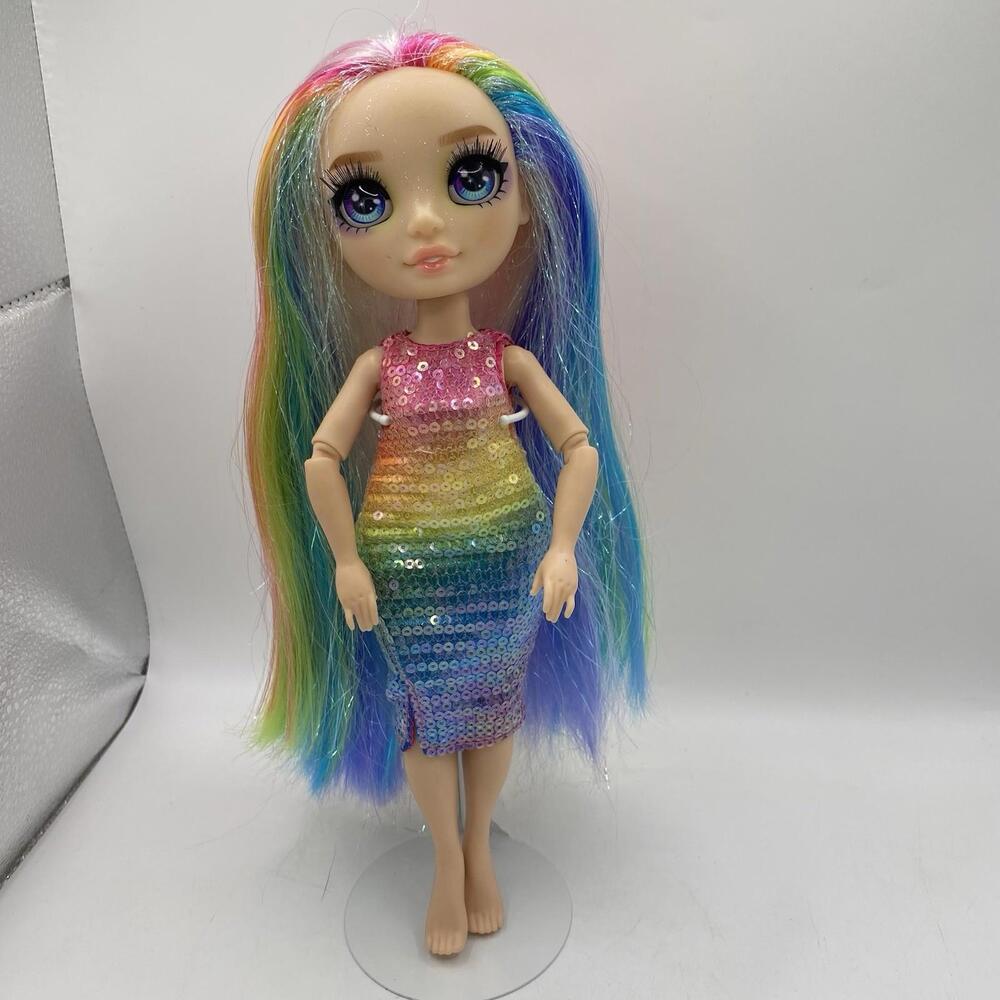 Rainbow High Amaya Raine 11" Shimmer Fashion Doll MGA Dress and Jacket. B06